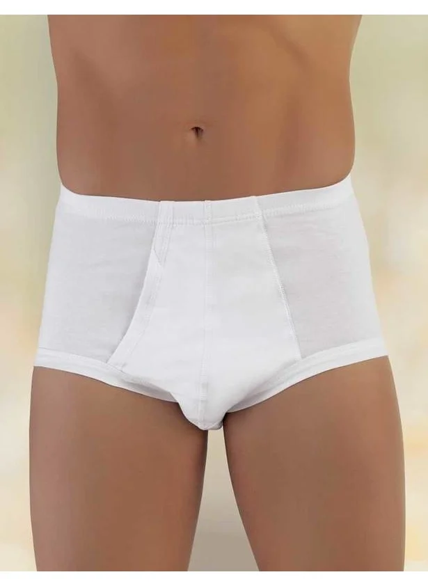 Şahinler White Cotton Classic Men's Slip 6-Pack ME013