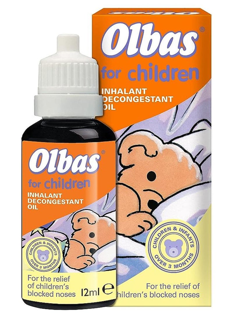 Olbas For Children Inhalant Decongestant, 12 ml - Image 1