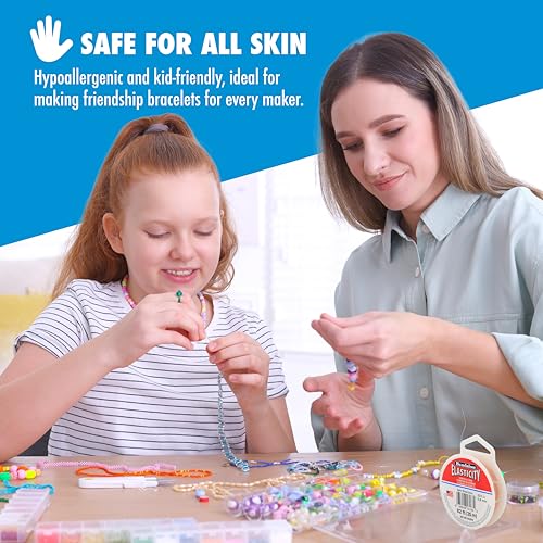 Beadalon Elasticity Stretch Cord, 1.0 mm, Black, 5 m - Image 5