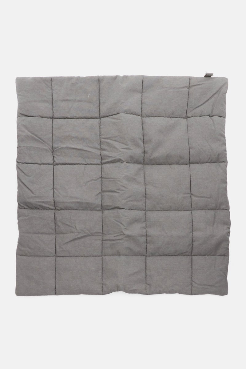 Muy Mucho Padded Cushion Cover 45 x 45 cm, Grey - Image 1