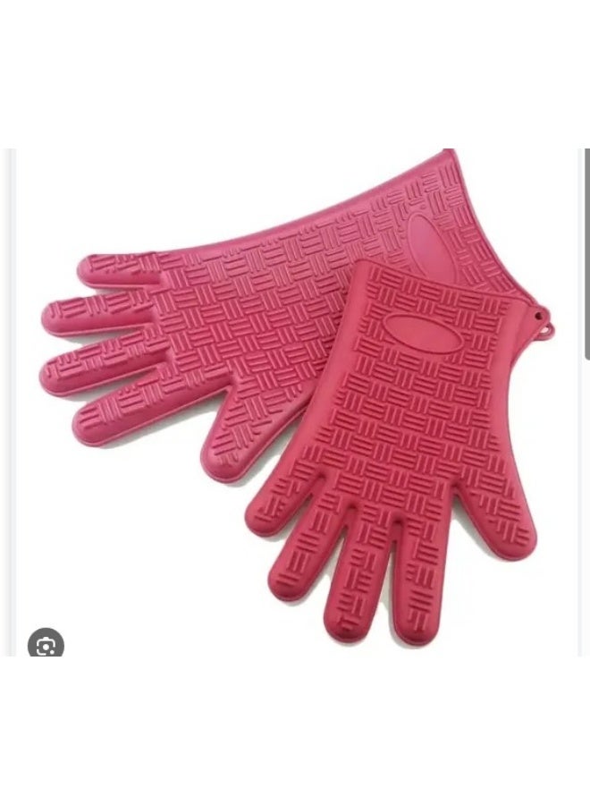 Silicone Kitchen Gloves – Heat-Resistant and Easy to Use - Image 3