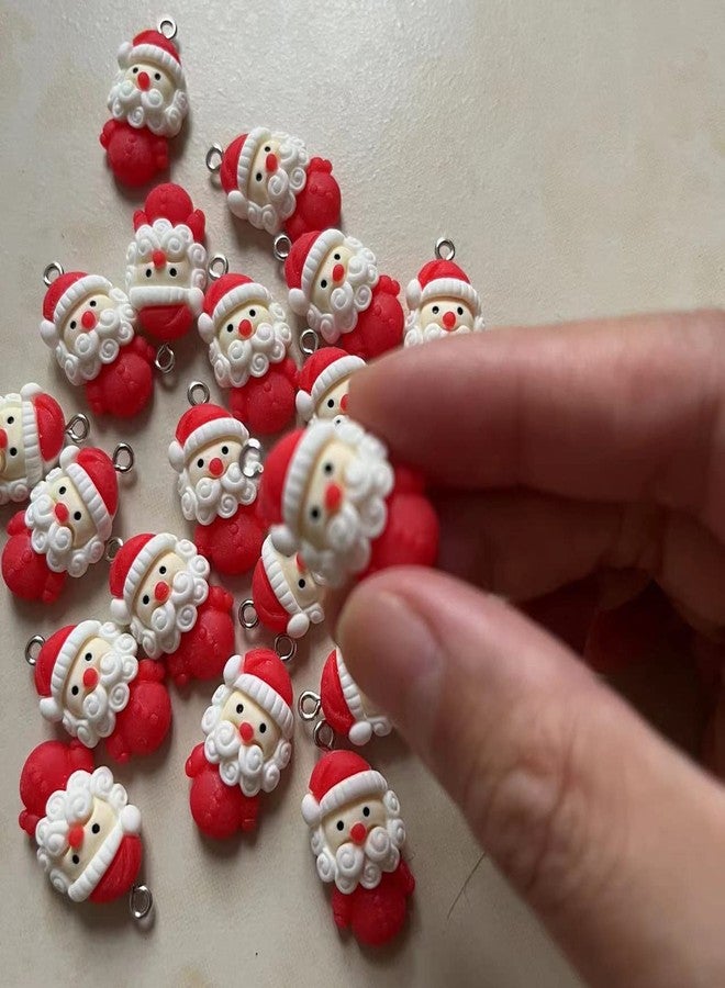 AMOBESTER Santa Claus Charms Christams Pendant Charms for DIY Earring Bracelet Necklace Jewery Making - Image 2