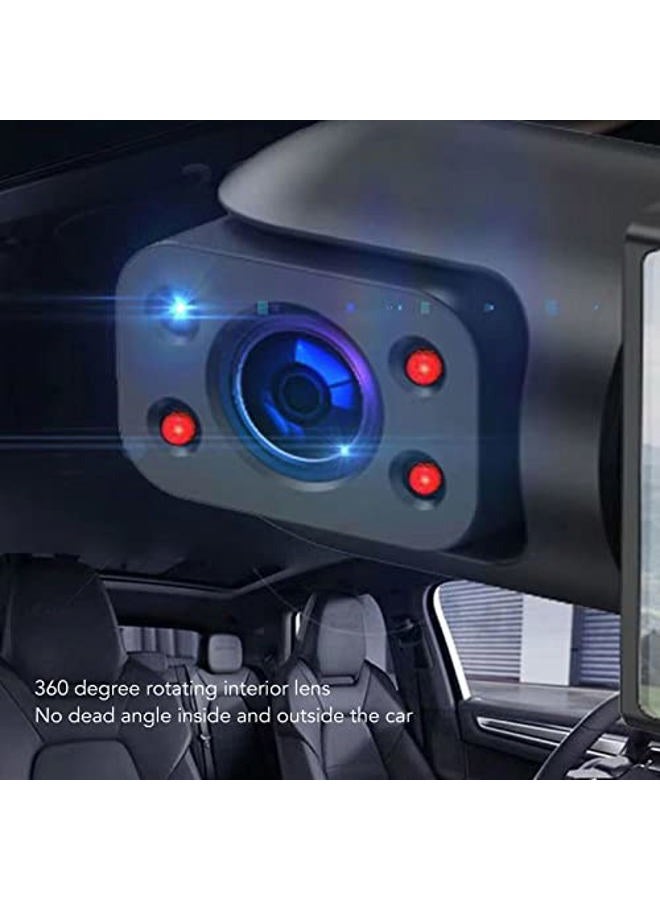 Goshyda Dash Cam Front and Rear, Cars 1080P FHD Dash Camera, Rotatable Dashcams Support Night Vision, Loop Recording, Reversing Visibility - Image 5