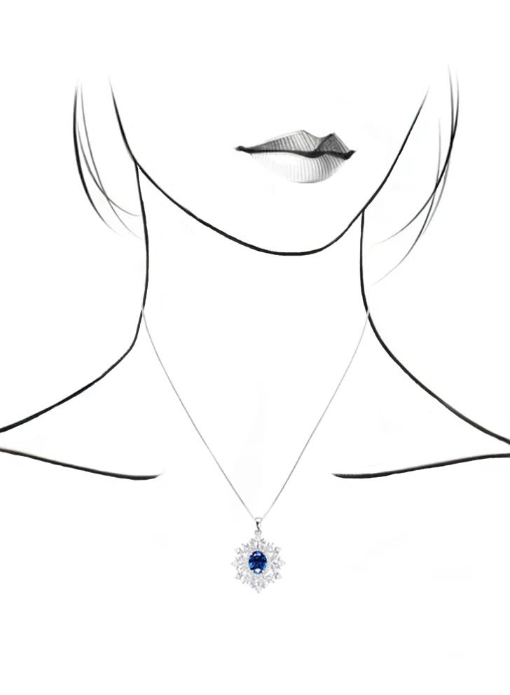 QUAINT Atlantis - Sapphire Pendant Necklace  - Image 3