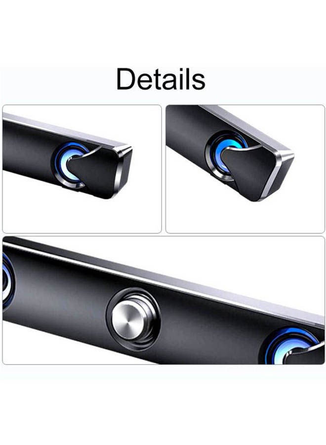 NIBEMINENT Wired Soundbar V110 Black - Image 4