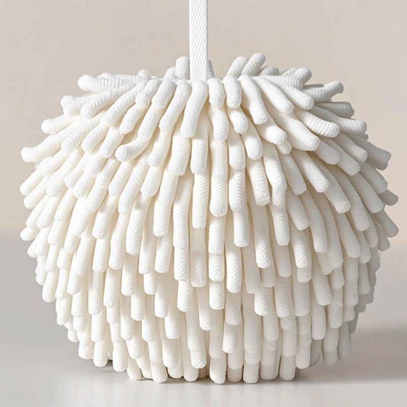 Hand Wipe Ball Chenille Soft Long Pile for Car Cleaning - Image 2