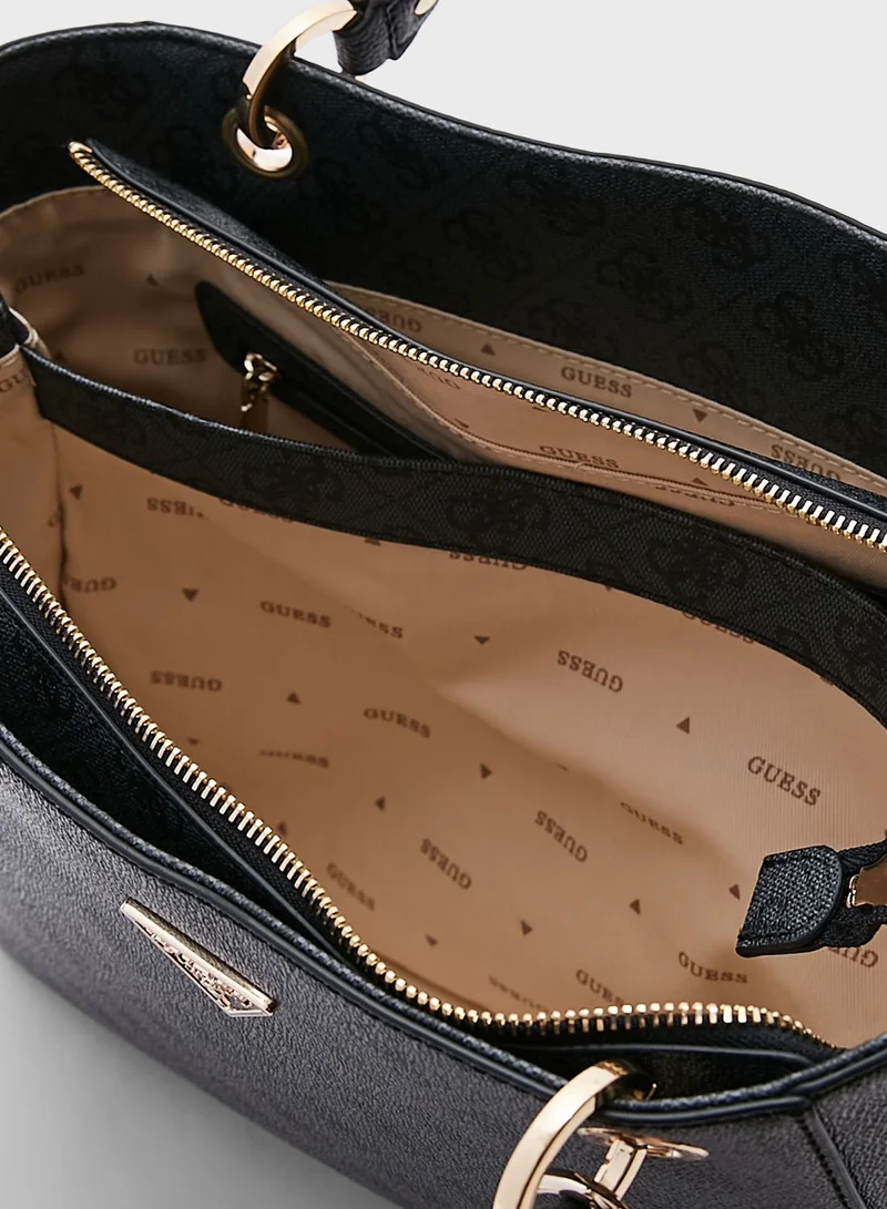 GUESS Noelle Top Handle Tote Bag