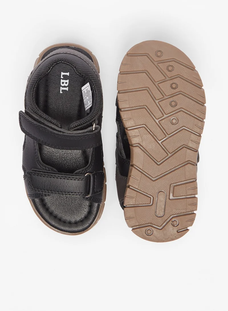LBL by Shoexpress Girls Colourblock Floaters with Hook and Loop Closure