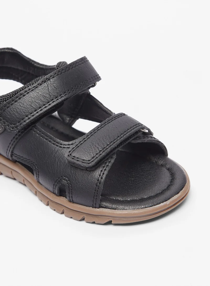 LBL by Shoexpress Girls Colourblock Floaters with Hook and Loop Closure