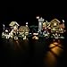 GEAMENT LED Light Kit Compatible with Lego Medieval Town Square Lighting Set for Icons 10332 Model Set Not Included - Image 3