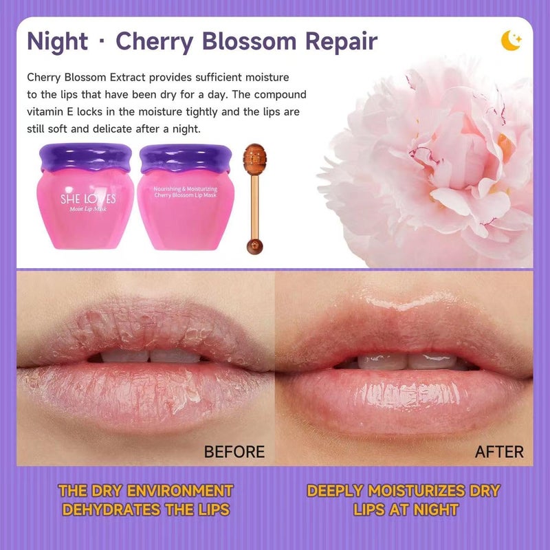 She Loves Ginger Lip Mask Magical Lip Plumper, Lip Plumping Balm with Beeswax and Vitamin E, DEROL Lip Plumper, Day&Night Use Lip Enhancer for Fuller, Softer Bigger Fuller Lips by Natural Lip Plumper - Image 3