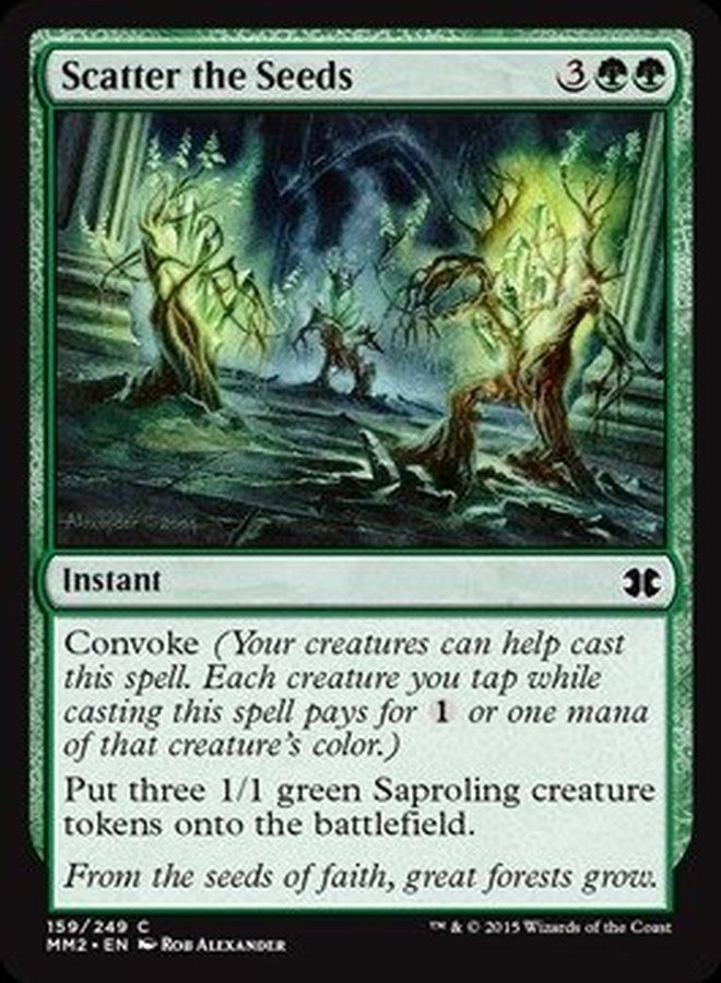 Magic The Gathering - Scatter The Seeds (159/249) - Modern Masters 2015