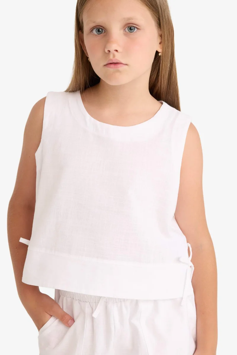 ديفاكتو Girl Short Sleeve Blouse
