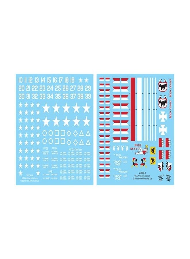 Flames of War: US Armour in Vietnam Decals - Image 2