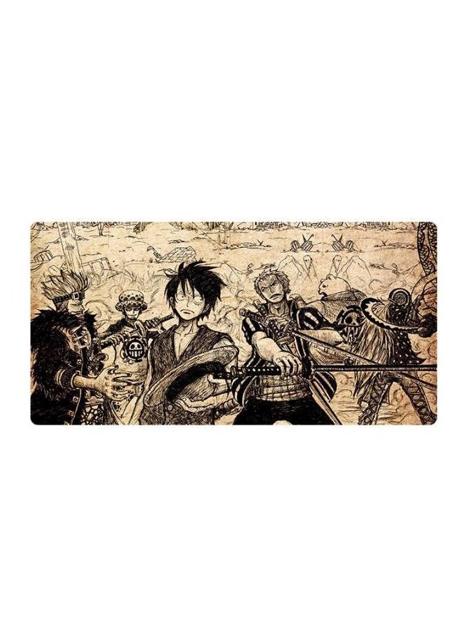 Topleo Anime One Piece Theme Mouse Pad Multicolour 