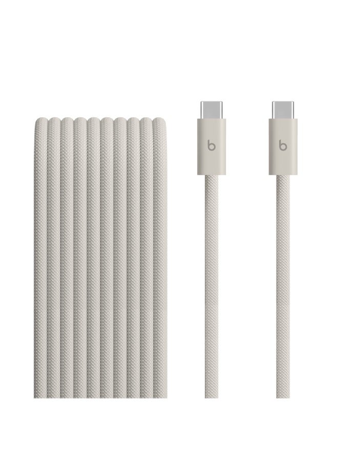 Beats USB‑C to USB‑C Braided Cable (3 m / 10 ft) – Surge Stone 3meter Surge Stone - Image 1