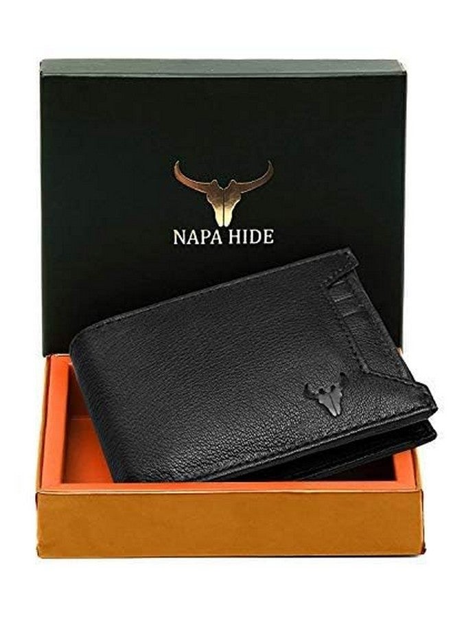 Napa Hide Black Leather Men'S Wallet (Nph) - Image 3