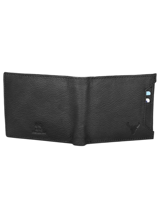 Napa Hide Black Leather Men'S Wallet (Nph) - Image 4