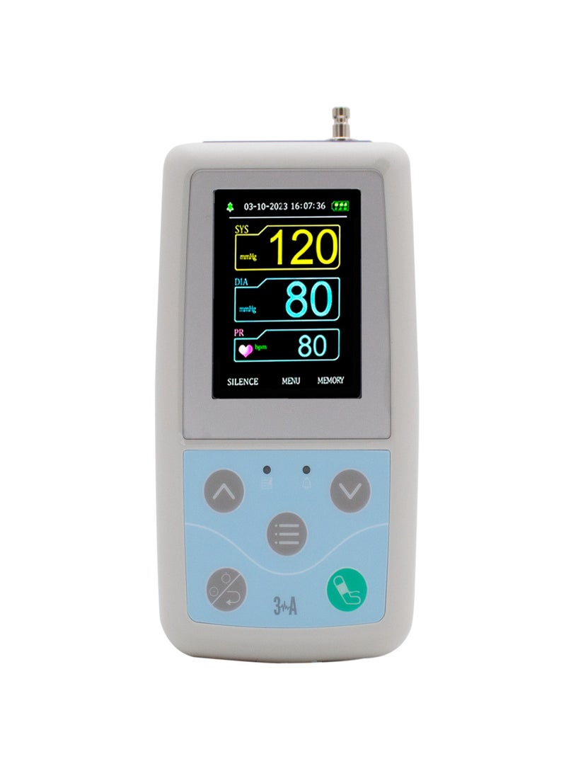3A AMB05 Ambulatory Blood Pressure Monitor – Compact, Portable 24-Hour NIBP Monitoring for Adults, Pediatrics, and Neonates, High-Definition Display, Data Review & Trend Graph, PC Connectivity  - Image 1