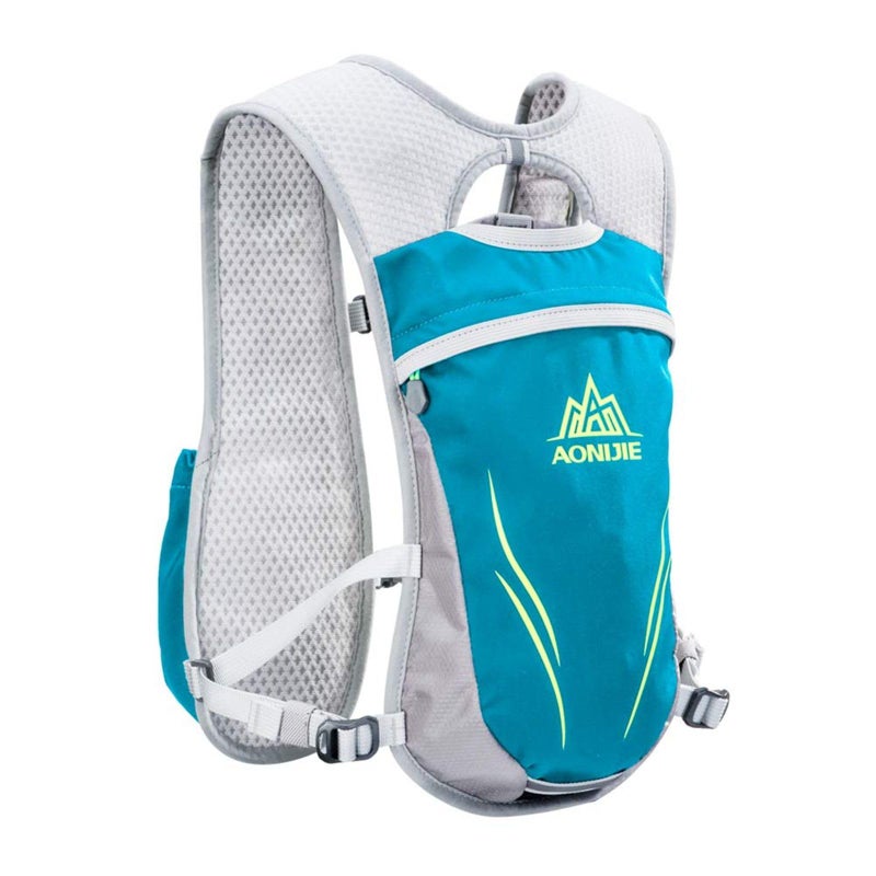 AONIJIE Running Hydration Vest Backpack for Women and Men Lightweight Trail Running Backpack 5.5L Mint Green - Image 2