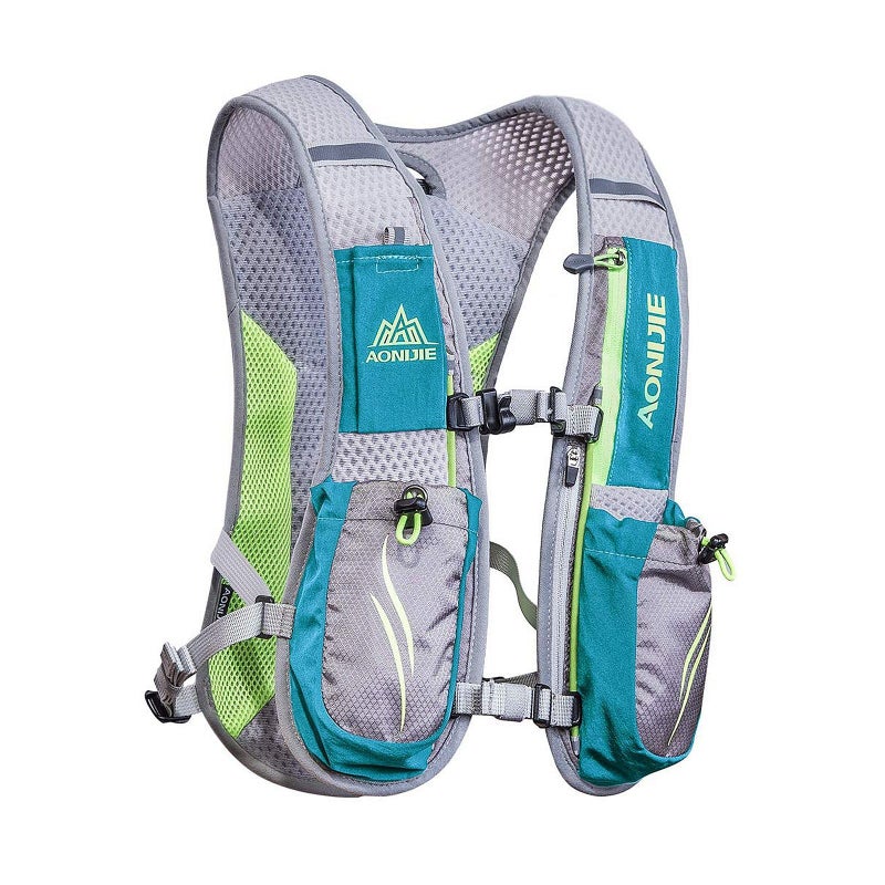 AONIJIE Running Hydration Vest Backpack for Women and Men Lightweight Trail Running Backpack 5.5L Mint Green - Image 1