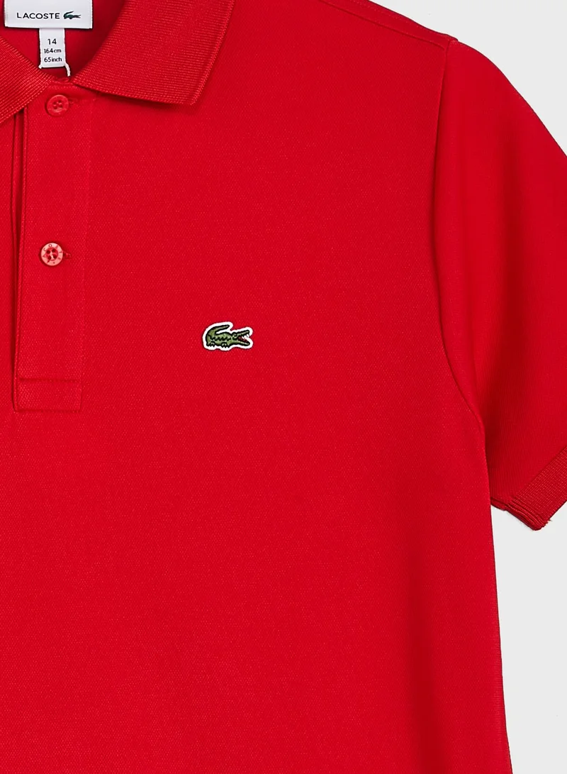 LACOSTE Kids Regular Fit Polo