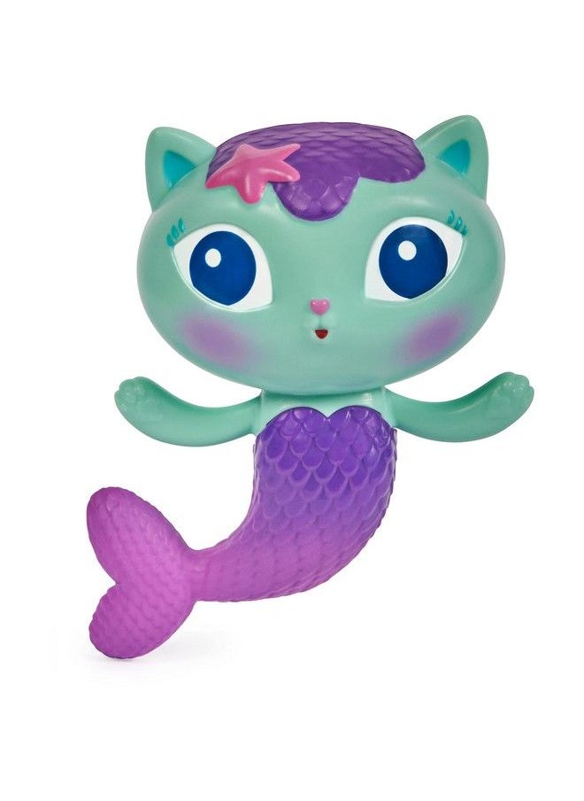 SwimWays Gabby’S Dollhouse Mercat Floatin Figures Swimming Pool Accessories  Kids Pool Toys GabbyS Dollhouse Party Supplies  Water Toys For Kids Aged 3  Up  - Image 1