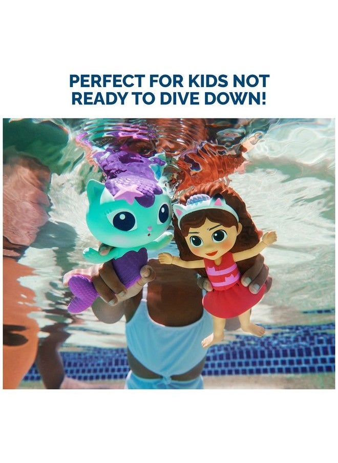 SwimWays - Gabby’S Dollhouse Mercat Floatin Figures Swimming Pool Accessories  Kids Pool Toys GabbyS Dollhouse Party Supplies  Water Toys For Kids Aged 3  Up - Image 1