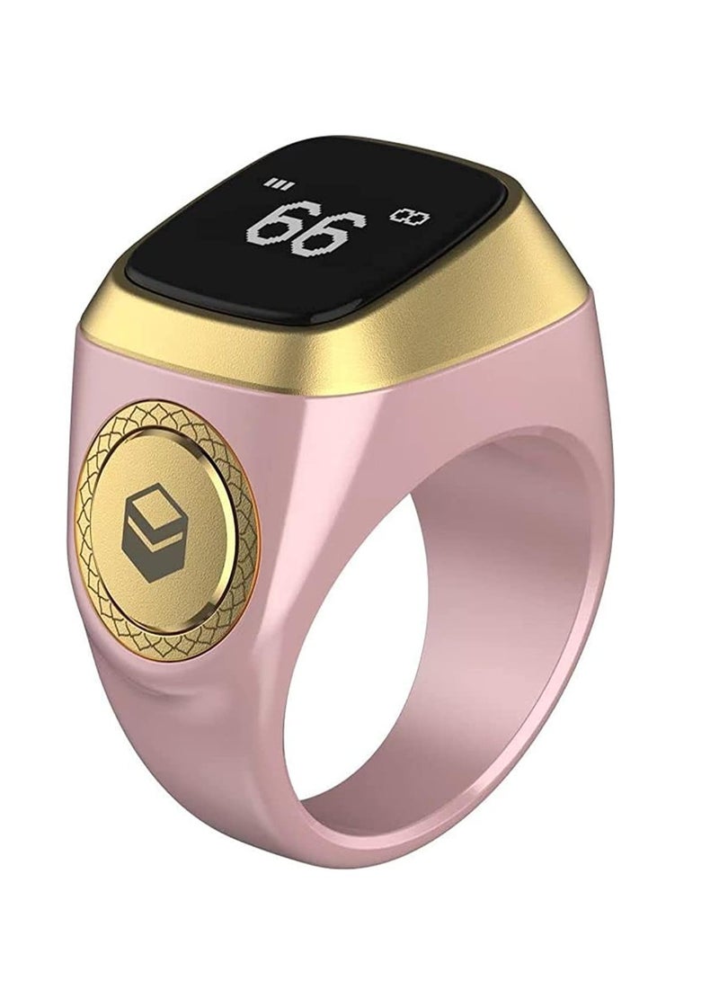 iQIBLA Zikr 1 Lite Smart Ring for Muslims Tally Tasbeeh Counter with Vibration Reminder 18mm - Image 1
