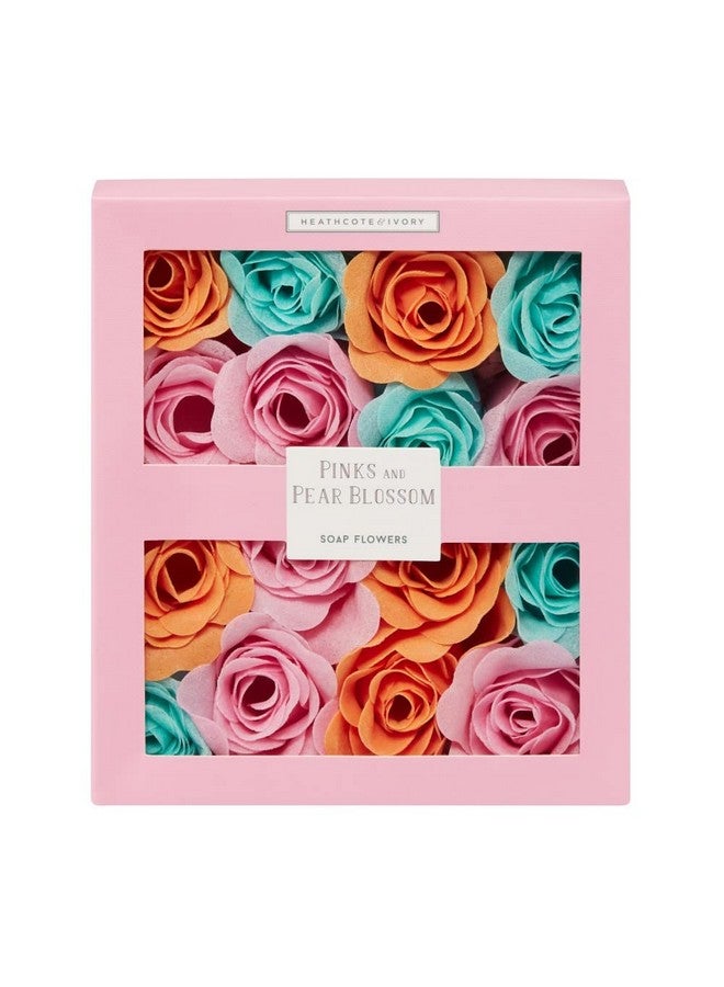Heathcote & Ivory Florals Pinks And Pear Blossom Bathing Flowers In Sliding Gift Box  - Image 1