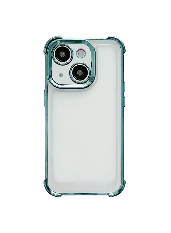 Zaboon Case For iPhone 13 Electroplating Four-corner Shockproof Space Phone Case - Image 1