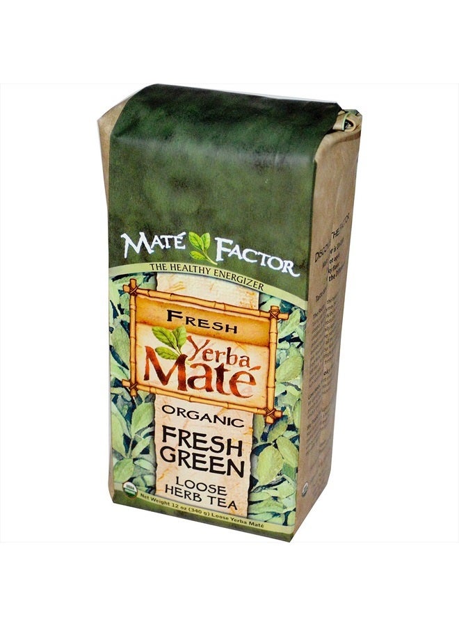 Maté Factor Mate Factor Organic Yerba Mate, Original Fresh Green, 12 Ounce - Image 3