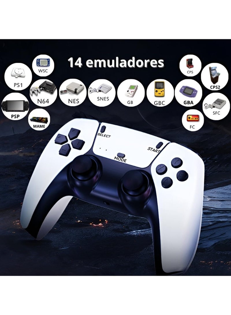 Retro Gaming Console + TV Stick SVP K8 Pro | 4K 64GB Storage | 40,000 Games & 15 Emulators (CPS, PS1, N64, MAME, NDS, DC, FC, GB, GBA, GBC, MD, SFC, Atari, SNES, NES)  - Image 4