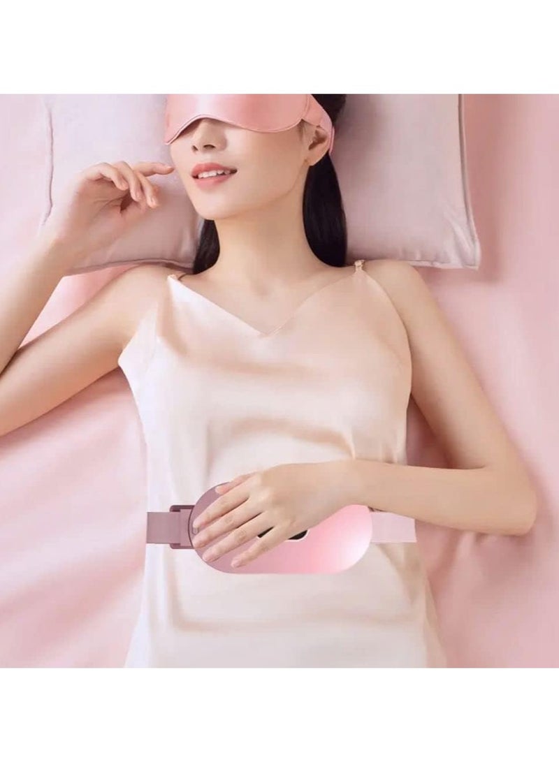 Heating Pads for Cramps, Latumab Cordless Portable Menstrual Heating Pad, Fast Period Pain Relief Heating Pad (Pink) - Image 2