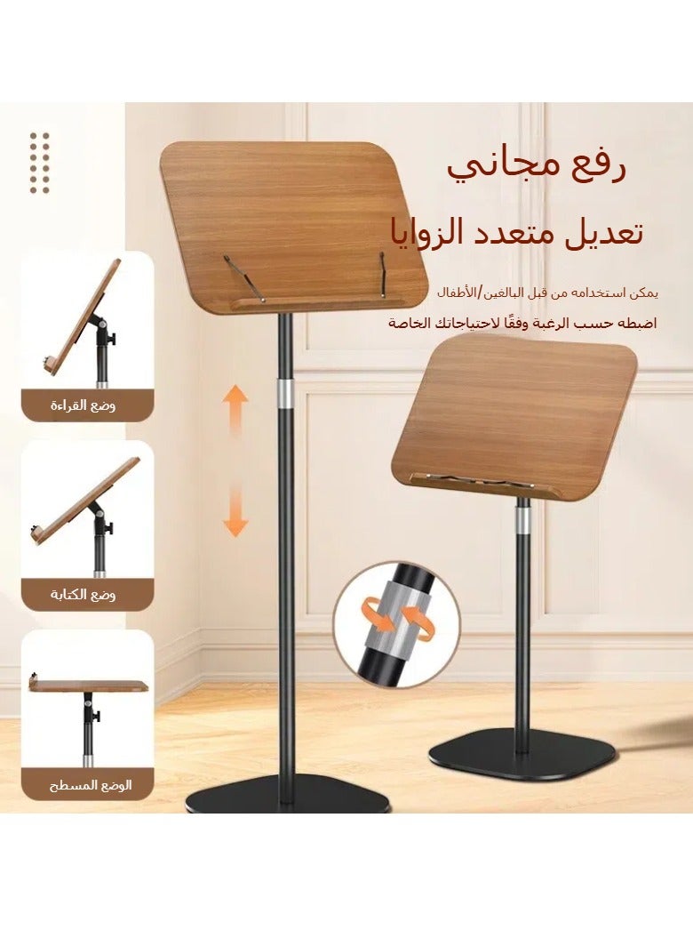 General Lifting sheet music, music recipes, floor-to-ceiling solid wood reading bookshelf, notebook, flat panel projector, painting, speech bracket  - Image 4