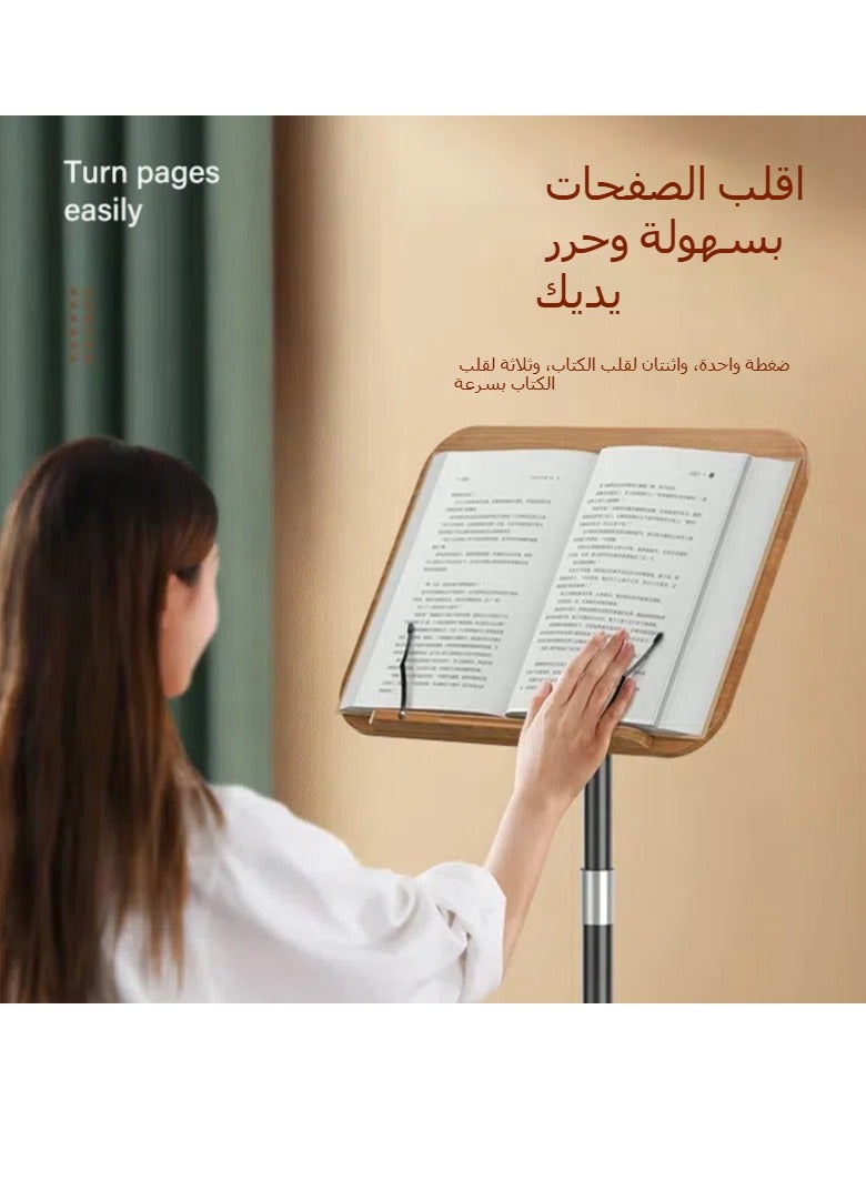 General Lifting sheet music, music recipes, floor-to-ceiling solid wood reading bookshelf, notebook, flat panel projector, painting, speech bracket  - Image 5
