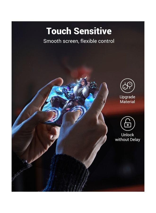 يو جرين 2 حزمة شاشة حماية سامسونج جالاكسي S22 / S23 الترا ،فيلم TPU المرن، سهل التركيب، خالٍ من الفقاعات، مقاوم للخدش، مضاد لبصمات الأصابع، تغطية كاملة للشاشة ، فيلم شفاف عالي الدقة - Image 4