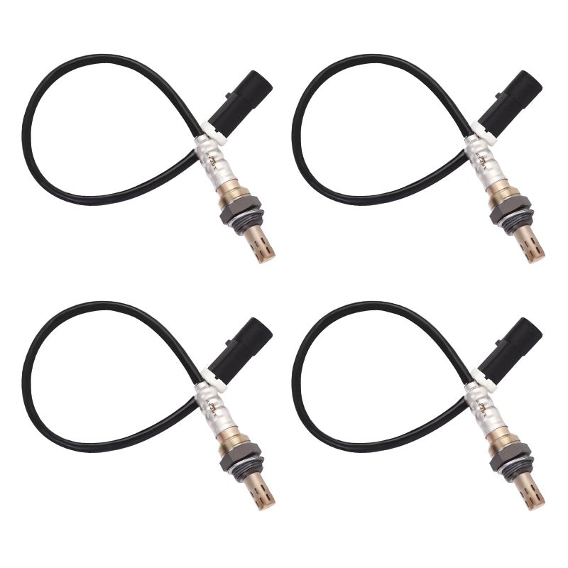 Oxygen Sensor Upstream Downstream 15717 O2 Sensor Compatible with Ford 19972008 F150 Explorer Escape Ranger for Mazda 6 CX9 for Lincoln Navigator O2 Sensors Replace 15716 15718 Set of 4