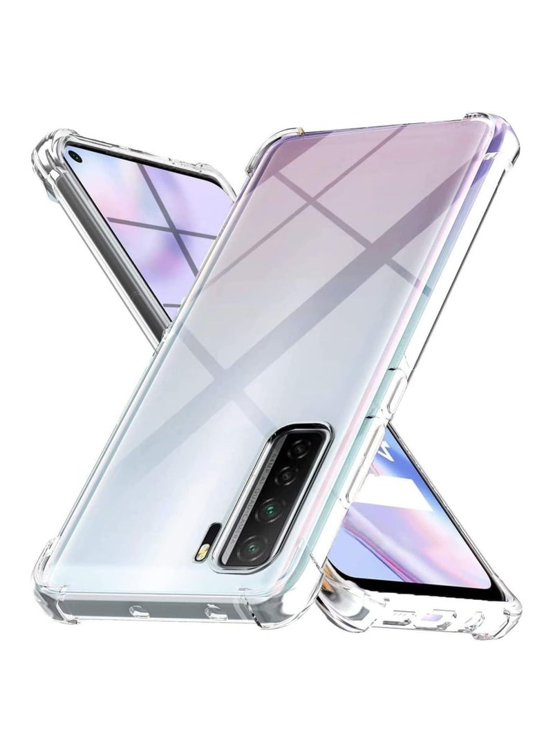 فيسوس قضية لغطاء Huawei Nova 7 مع وسادة الهواء الناعمة TPU ، وشفافة شفافة رقيقة رقيقة من الصدمات المضادة للخلع واضحة واضحة لغطاء Huawei Nova 7 Cover Clear - Image 1