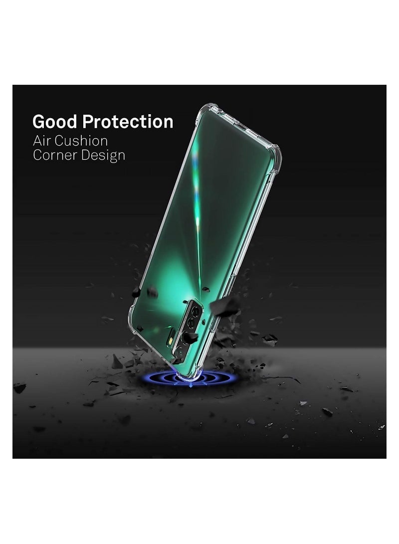 فيسوس قضية لغطاء Huawei Nova 7 مع وسادة الهواء الناعمة TPU ، وشفافة شفافة رقيقة رقيقة من الصدمات المضادة للخلع واضحة واضحة لغطاء Huawei Nova 7 Cover Clear - Image 2