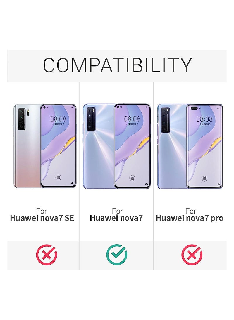 فيسوس قضية لغطاء Huawei Nova 7 مع وسادة الهواء الناعمة TPU ، وشفافة شفافة رقيقة رقيقة من الصدمات المضادة للخلع واضحة واضحة لغطاء Huawei Nova 7 Cover Clear - Image 3