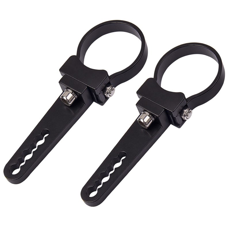 Auto Power Plus AutoPowerPlus 2 inch Aluminum Tube Clamp Bull Bar Nudge Bar Mounting Bracket For Trucks Roof Roll Cage Holder Kit Work Led HID Light Bar Mounts 2pcs - Image 3