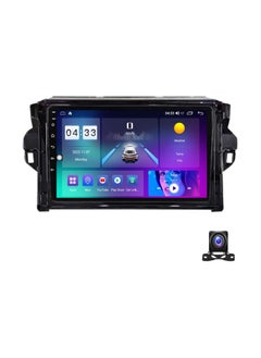Android Car Stereo for Toyota Fortuner 2015 2016 2017 2018 2019 2020 6GB RAM 128GB ROM 9 Inch Support SIM Card, Apple Carplay, MirrorLink WiFi BT, IPS Touch Screen with AHD Camera Included