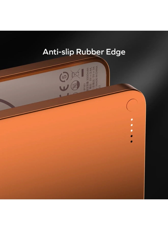 Momax 1-POWER S.PASS 5000mAh QI2 بنك طاقة لاسلكي مغناطيسي USB-C بقدرة إخراج تصل إلى 15W - فضي - Image 4