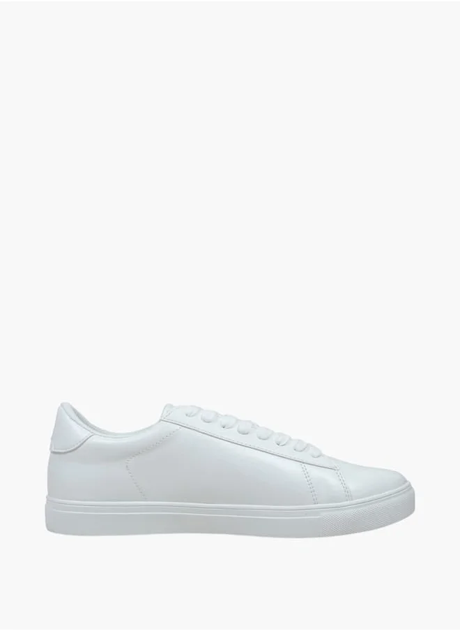 GAP Men's Panelled Sneakers with Lace-Up Closure - MEMPHIS