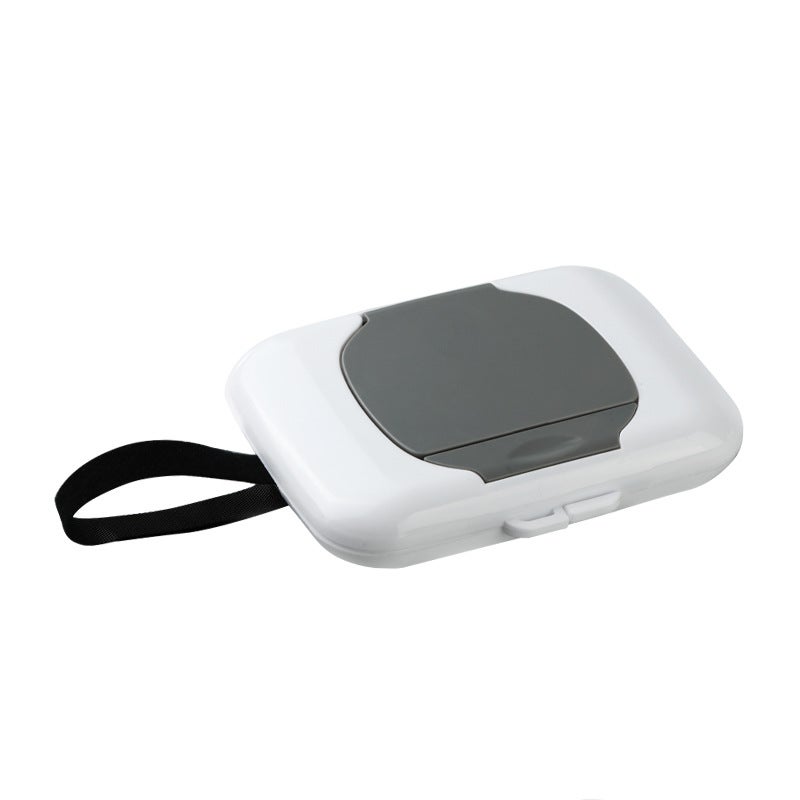 صندوق مناديل مبللة محمول لصندوق تخزين المناديل للسفر الخارجي عربة الأطفال صندوق مناديل مبللة سرير الأطفال صندوق مناديل مبللة للأطفال - Image 1