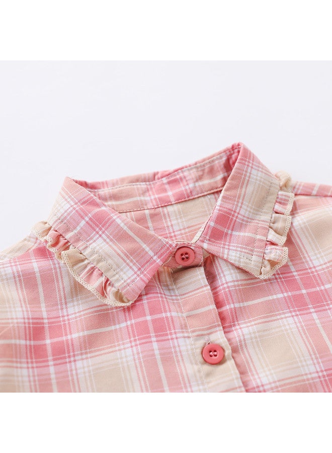 Girls' Autumn Fashion School Style Long Sleeve Shirt Children's Base Layer - Image 5
