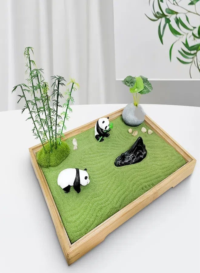 عام ديكور طاولة رمل الباندا - Image 1