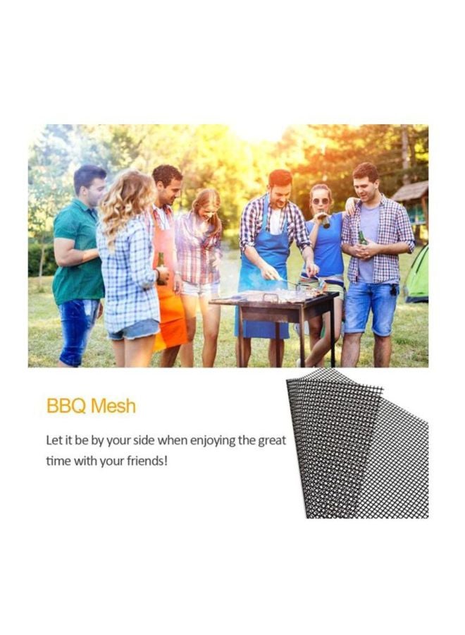 Non Stick Grill Mesh Black 40.5x1x33.5centimeter - Image 5