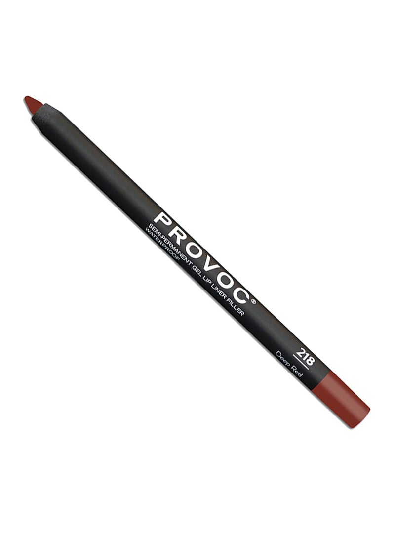 Provoc PROVOC Gel Lip Liner Filler - 218-Deep Red